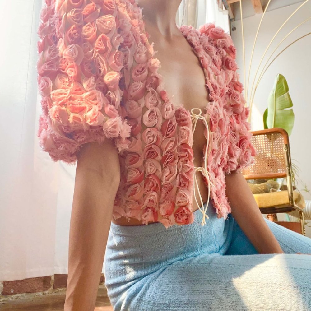 BORN SUPPLY Rose Blouse
